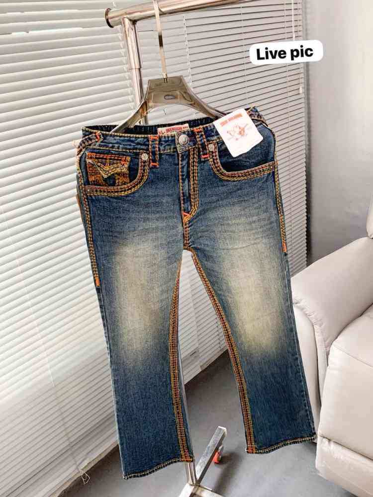 Blue True Religion Dark Blue Premium Quality Denim Jeans