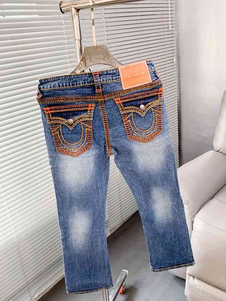 True Religion Dark Blue Premium Quality Denim Jeans-1