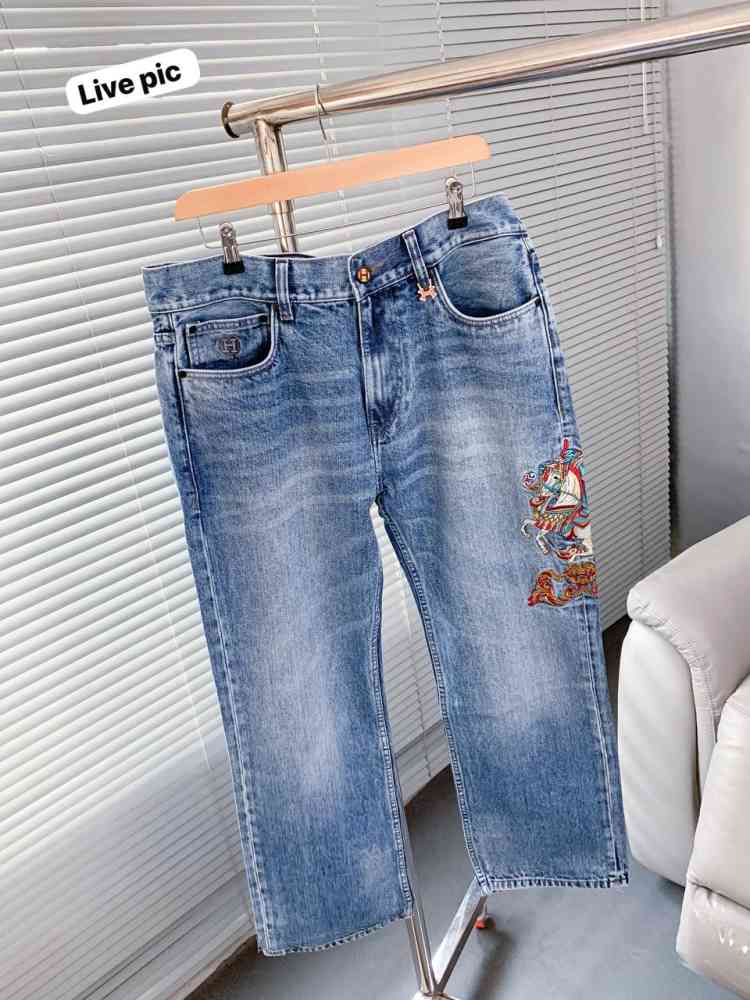 Hermes Blue Premium Quality Jeans-2