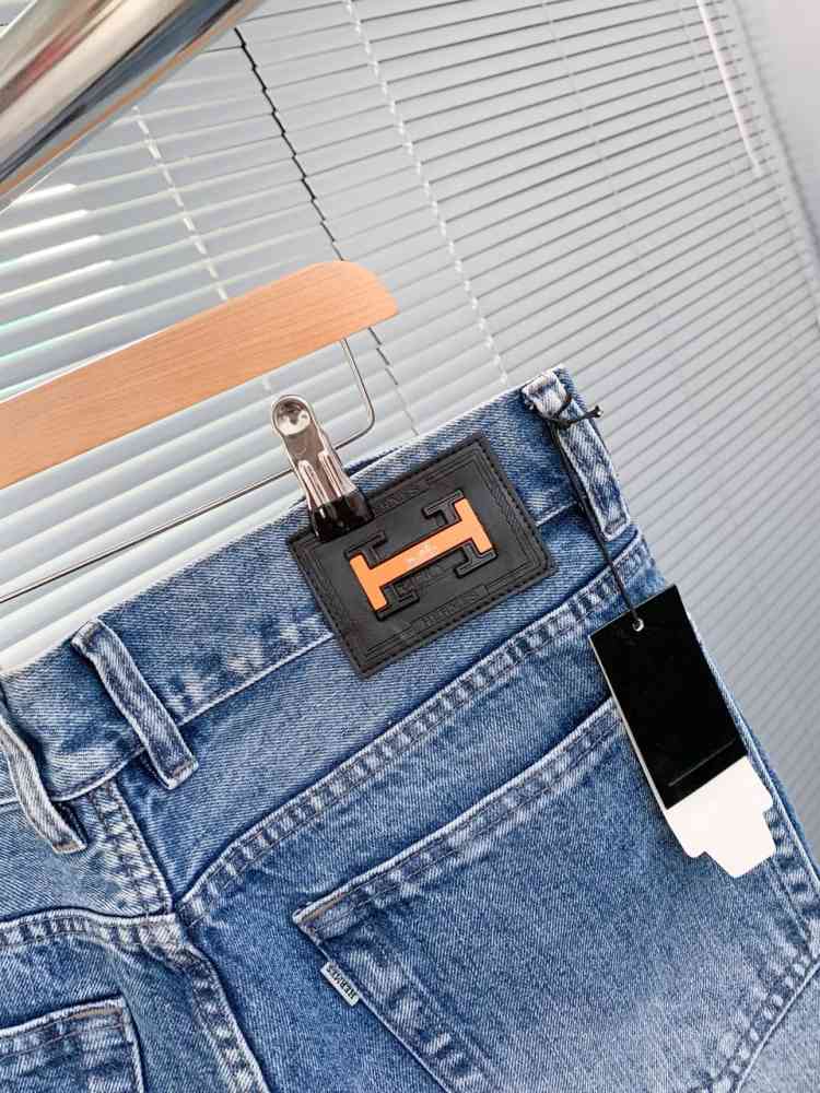 Hermes Blue Premium Quality Jeans-5