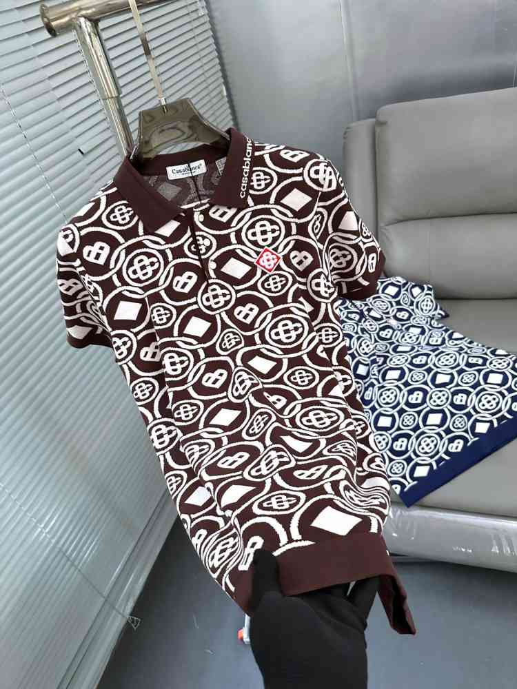 Balenciaga Brown Premium Quality T-shirt-1