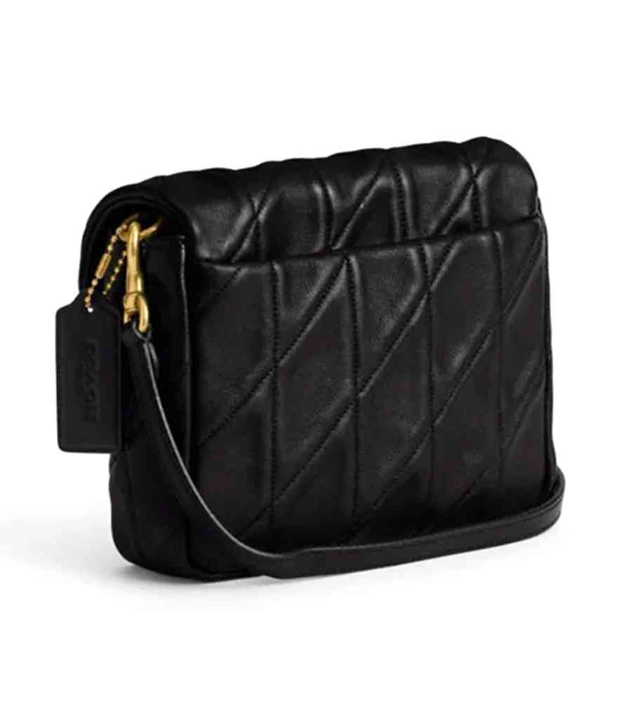 Coach Time Square Tabby Black Sling Bag-thumb-2