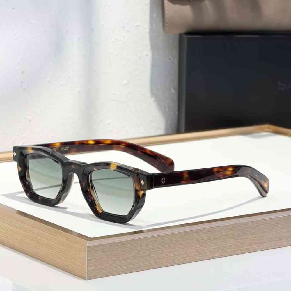 Blue & Brown Sato Eyewear La Superba Brown Sunglasses