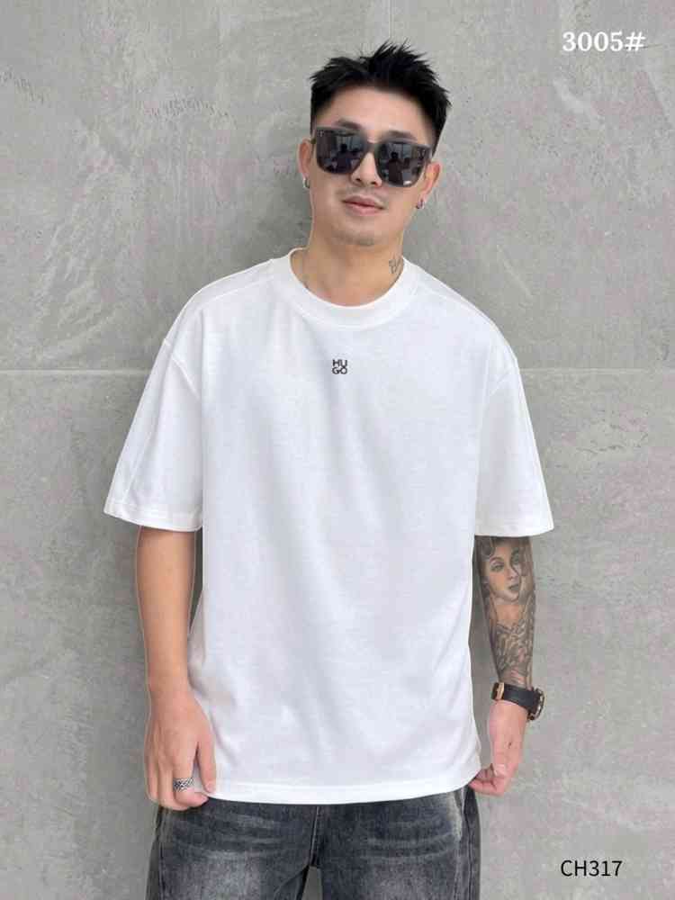 White Hugo Boss Black Premium Quality Tees