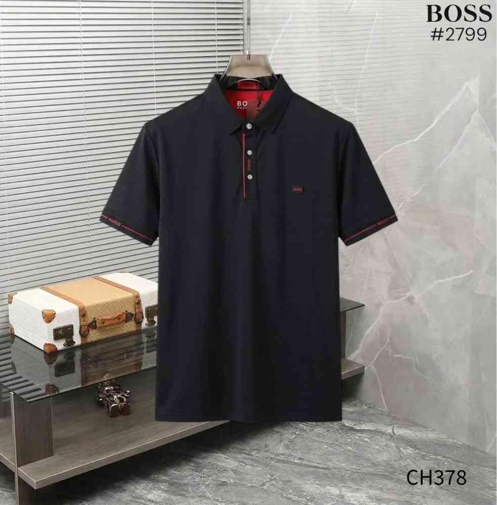 Black Hugo Boss Beige Premium Quality Tees