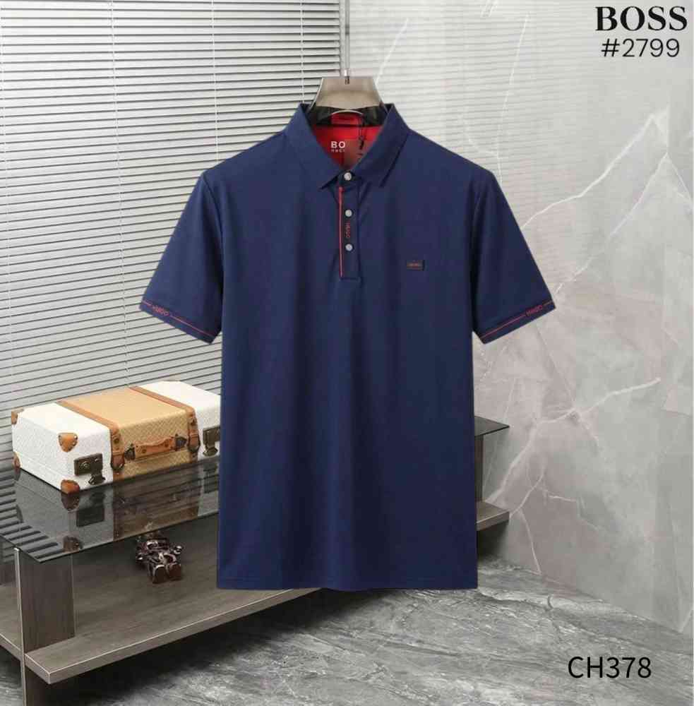 Blue Hugo Boss Beige Premium Quality Tees