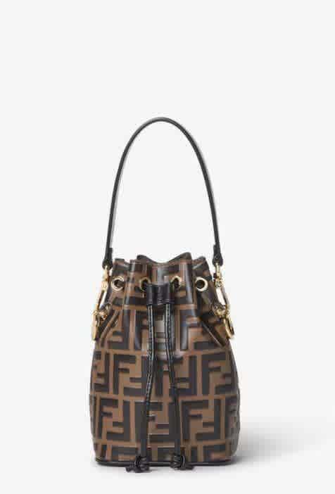 Fendi Brown Mini Bucket Bag-1