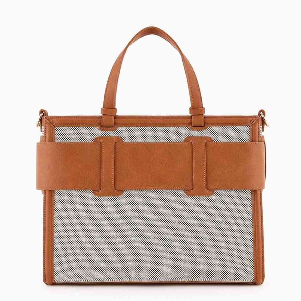 Armani Exchange Brown Susy Tote Bag-thumb-2