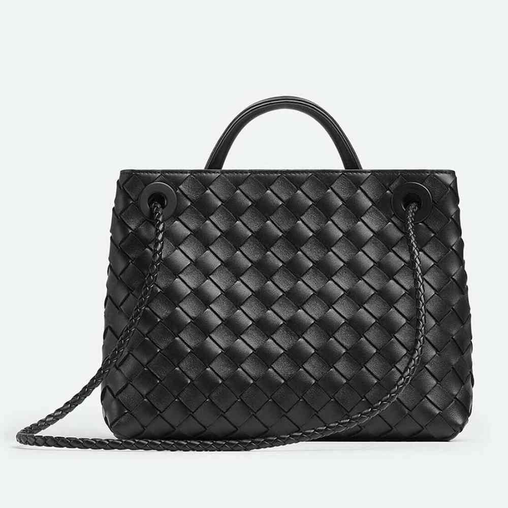 Bottega Veneta Andiamo Black Handbag-1