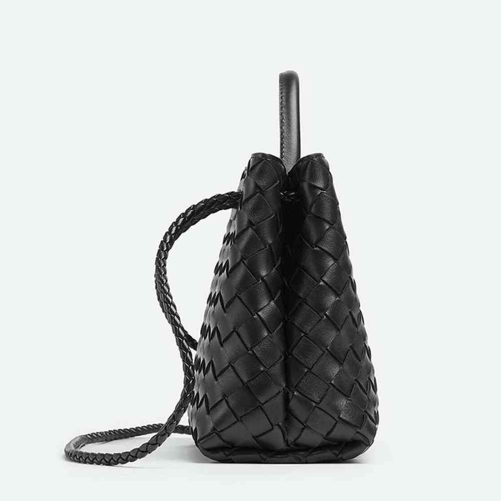 Bottega Veneta Andiamo Black Handbag-3