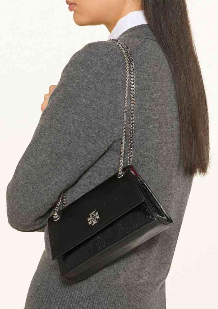 Black Tory Burch Red Shoulder Bag