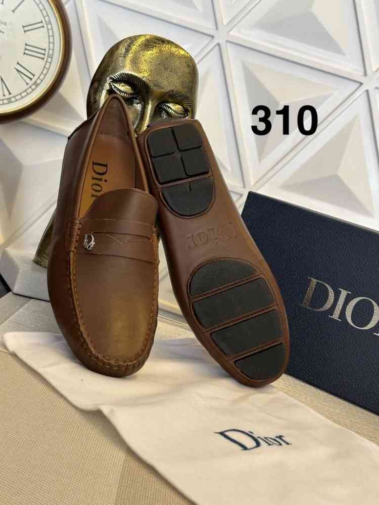 Dior Brown Premium Quality Loafers-thumb-1