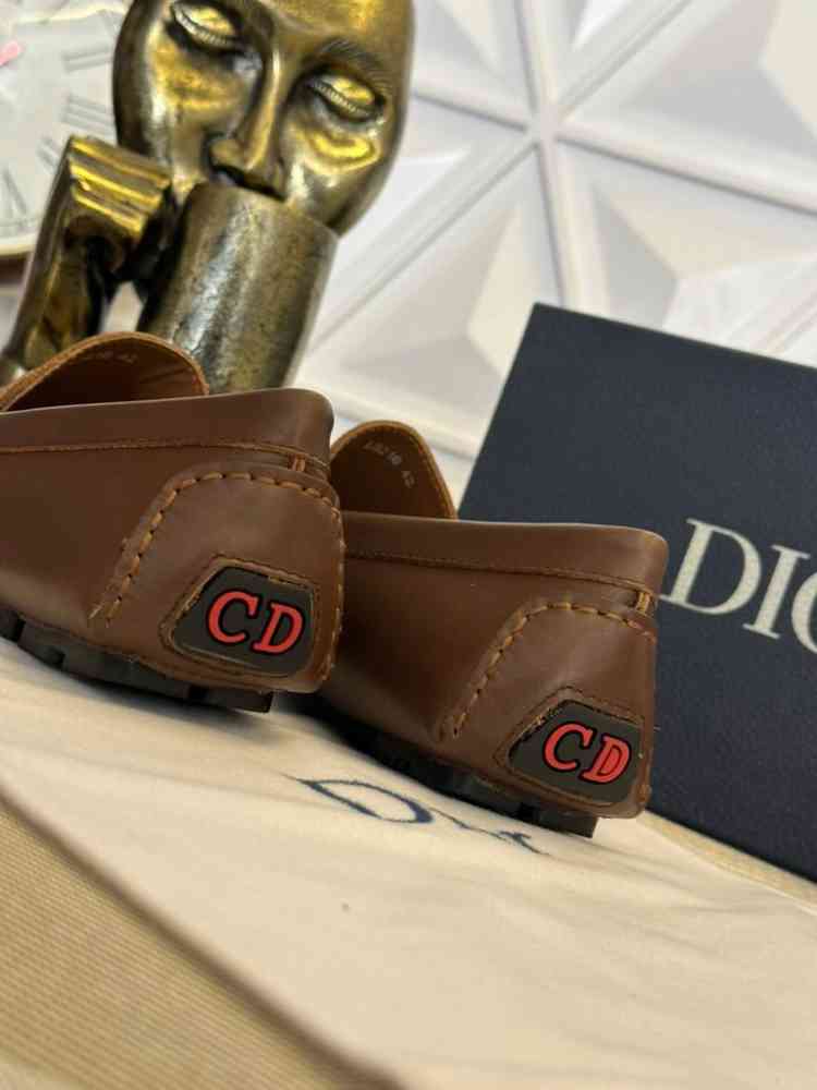 Dior Brown Premium Quality Loafers-thumb-3