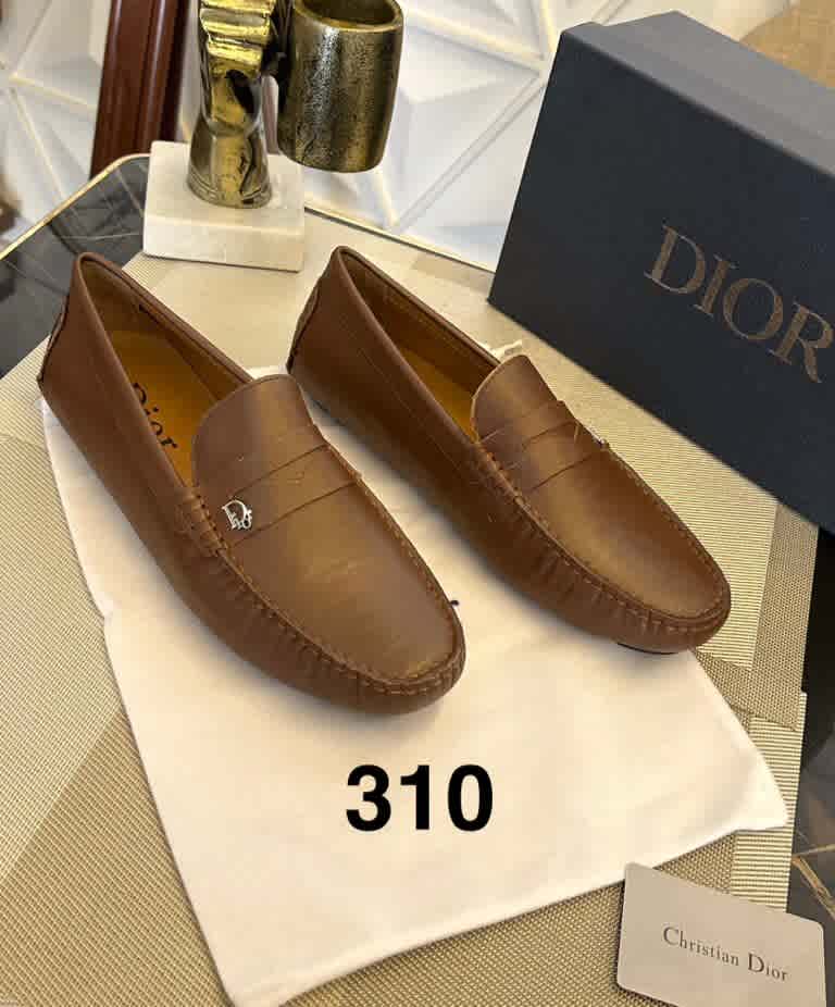 Dior Brown Premium Quality Loafers-thumb-2