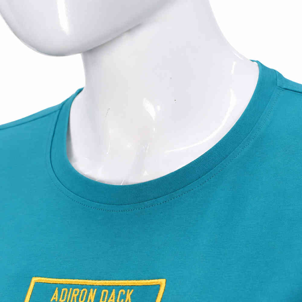 Abercrombie Teal Premium Quality Women T-shirt-2