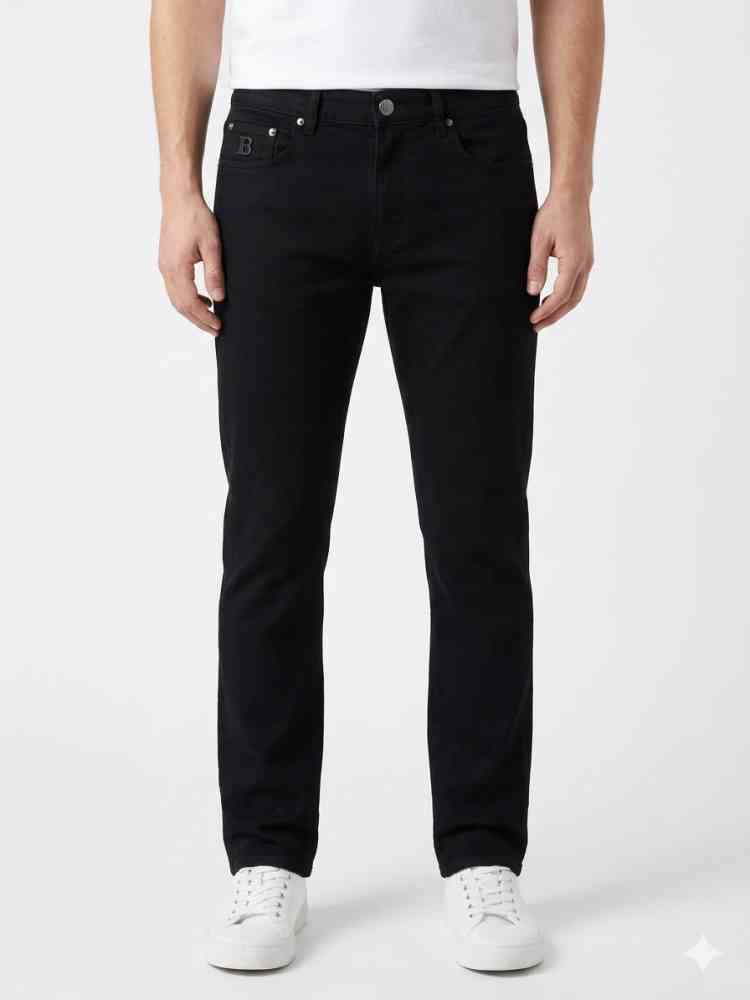Balmain Black Premium Quality Jeans-thumb-0