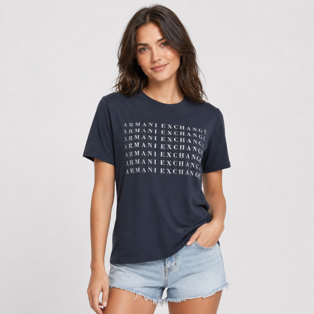 Armani Exchange Premium Quality Women T-shirt-thumb-0
