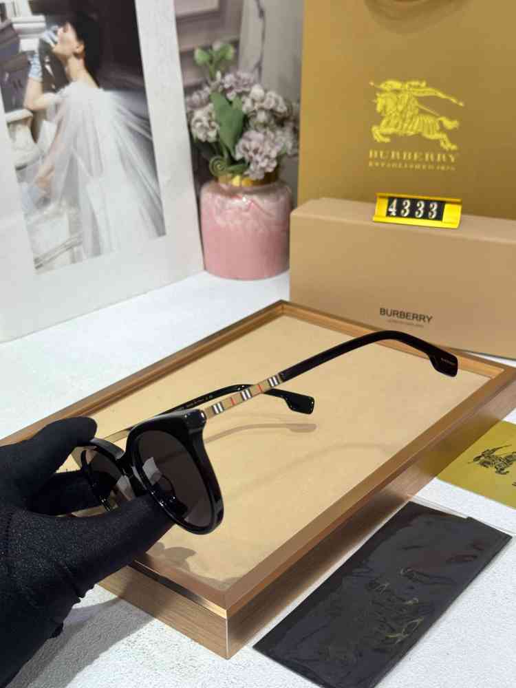 Burberry Black Premium Luxury Sunglasses-thumb-1