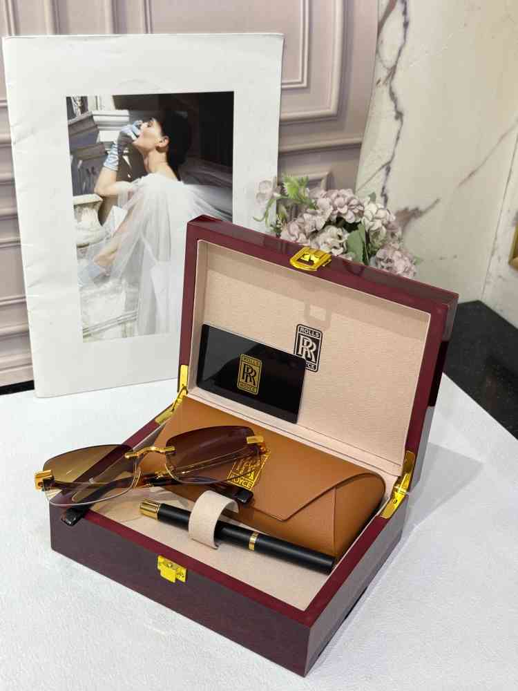 Rolls Royce Brown Luxury Sunglasses-1