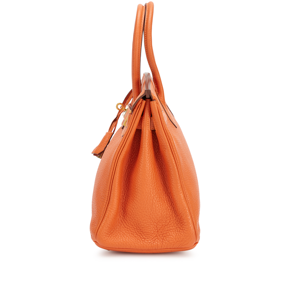 Hermes Birkin Orange Premium Quality Bag-3