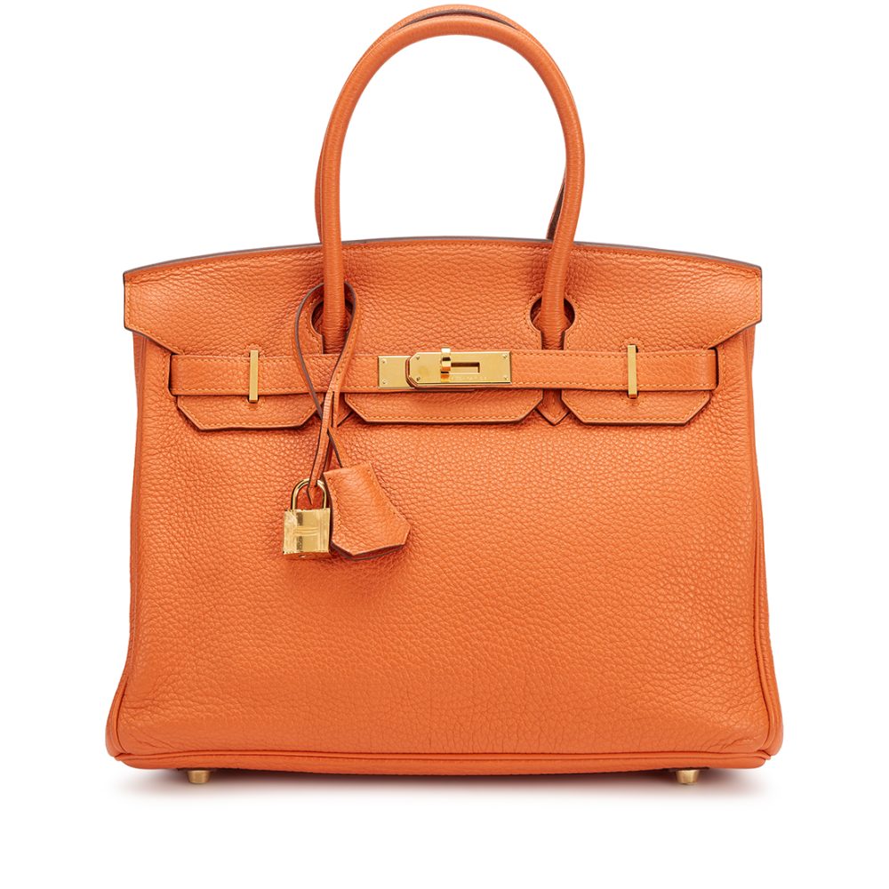 Orange Hermes Birkin Red Premium Quality Bag