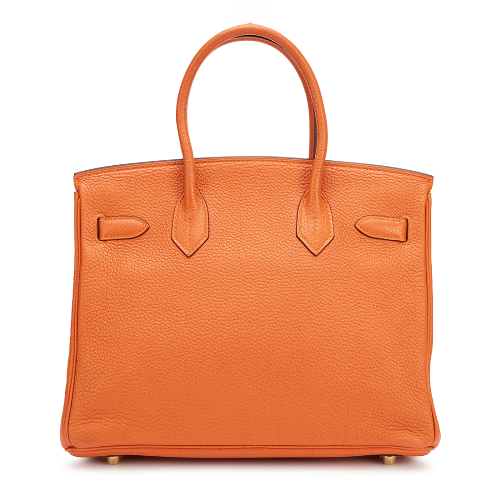 Hermes Birkin Orange Premium Quality Bag-1