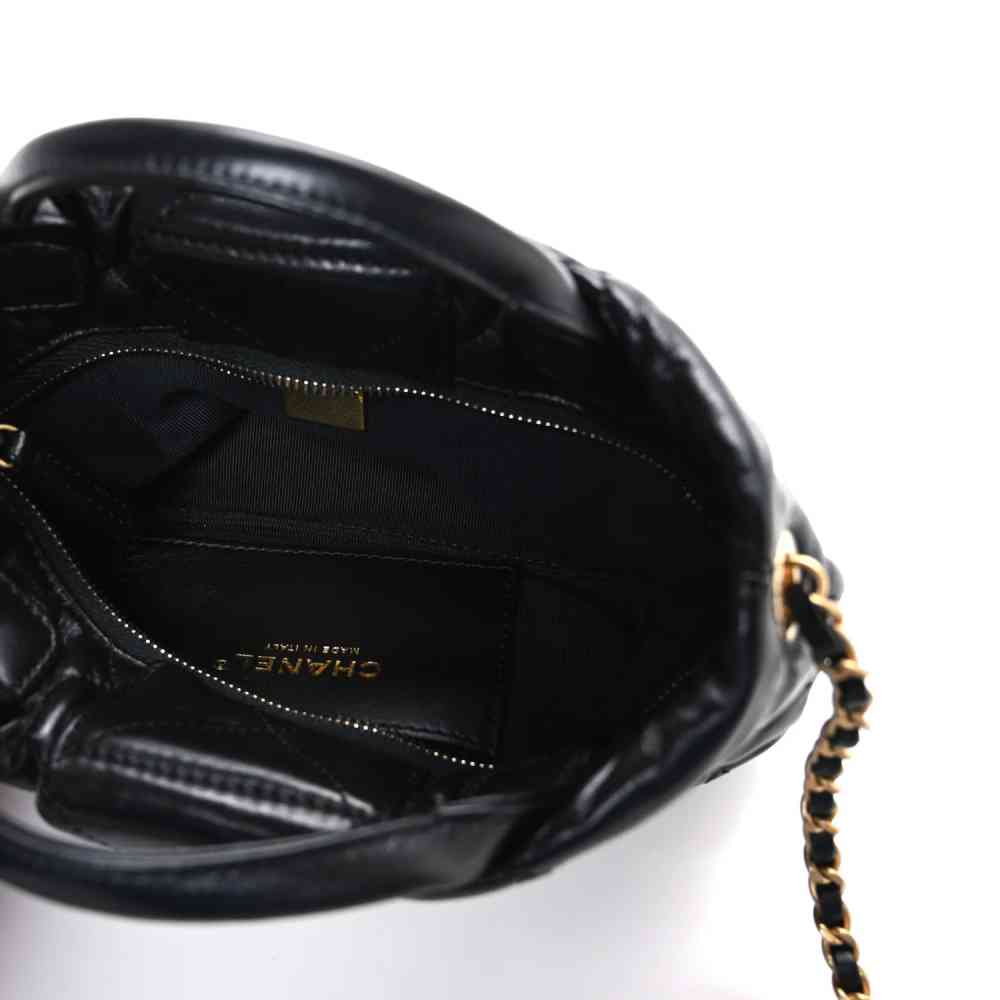 Chanel Black Small Bow Bag-4