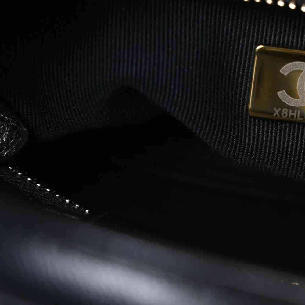 Chanel Black Small Bow Bag-5