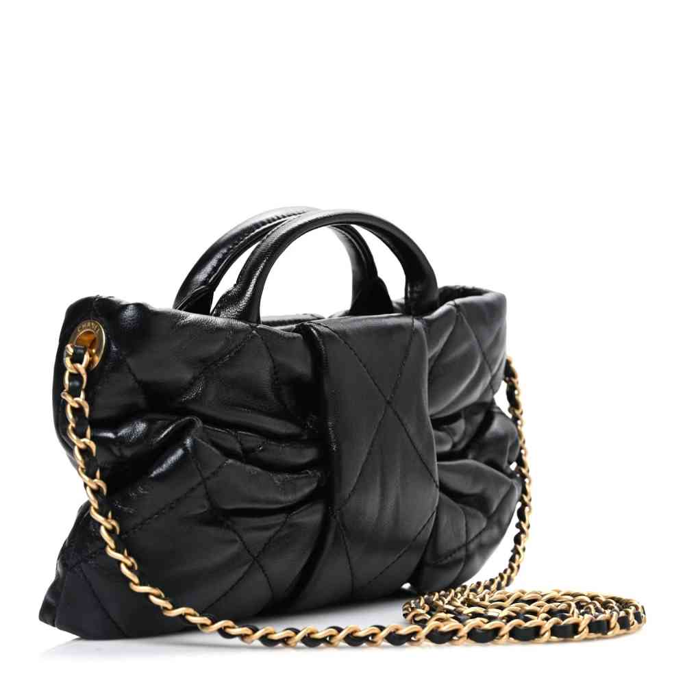 Chanel Black Small Bow Bag-3