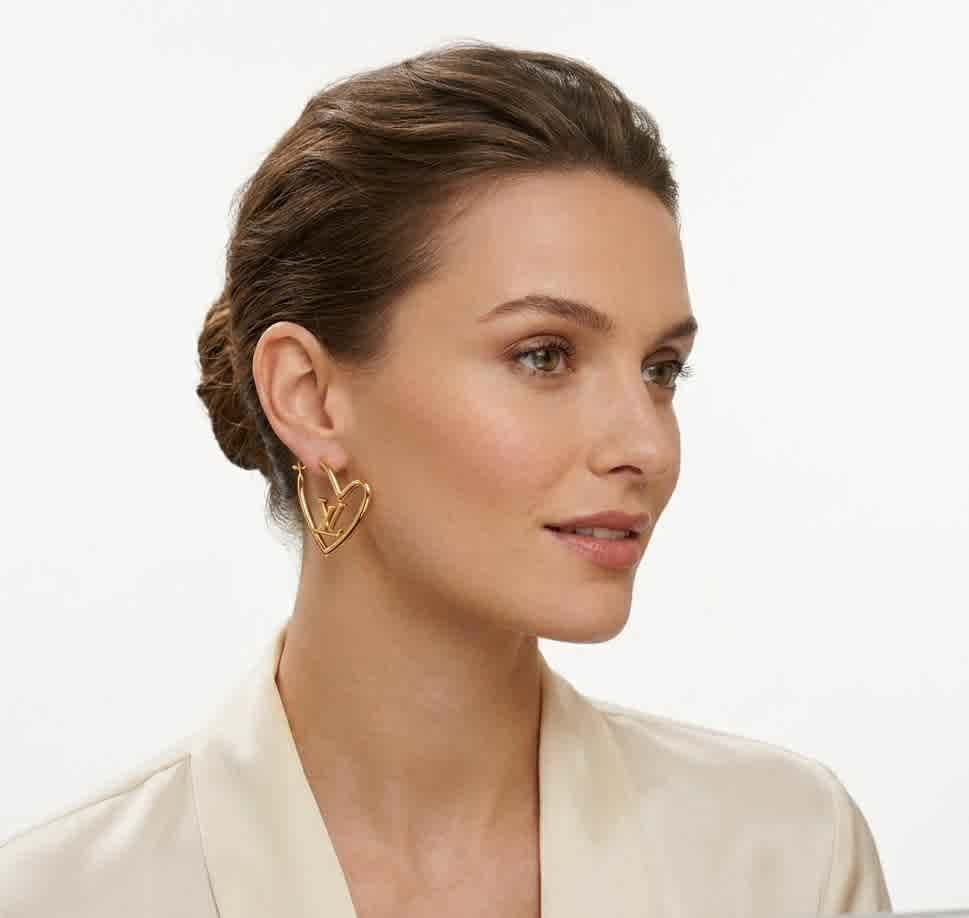 Louis Vuitton Heart Loop Earring-1