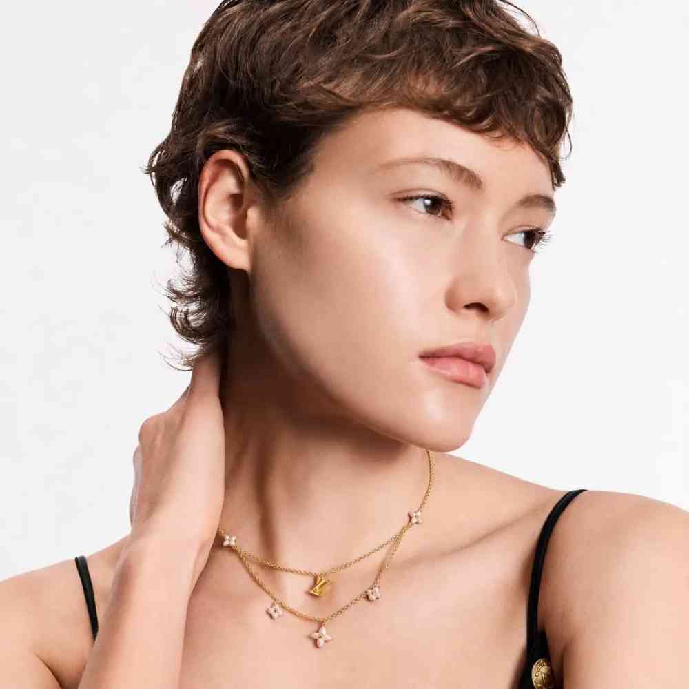 Louis Vuitton LV Floragram Necklace M00981