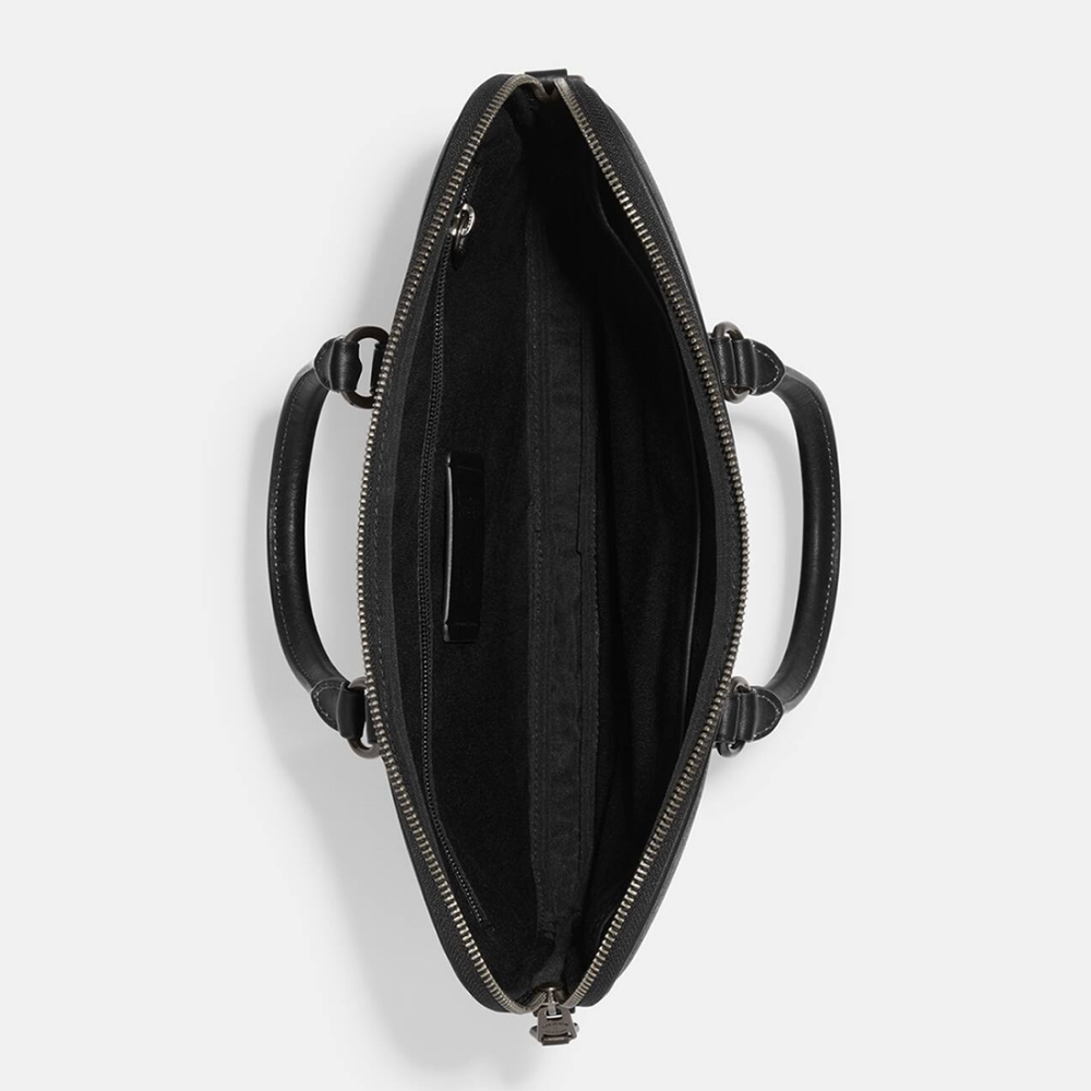 Coach Liam Compact in Signature Canvas Laptop Bag-thumb-2