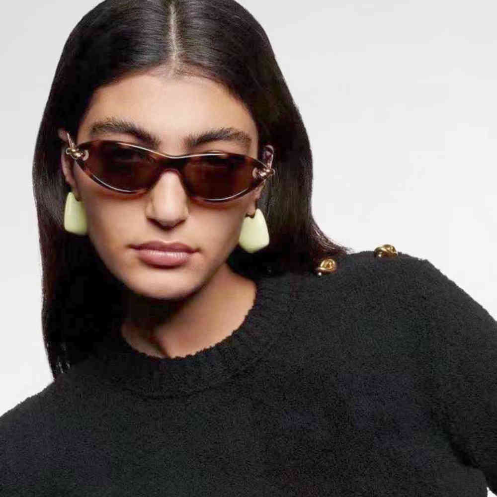 Bottega Veneta Knot Cat Eye Sunglasses BV1390S