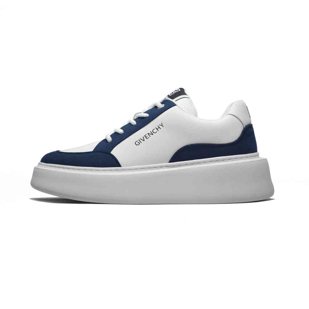 Givenchy White & Blue Premium Quality Sneakers