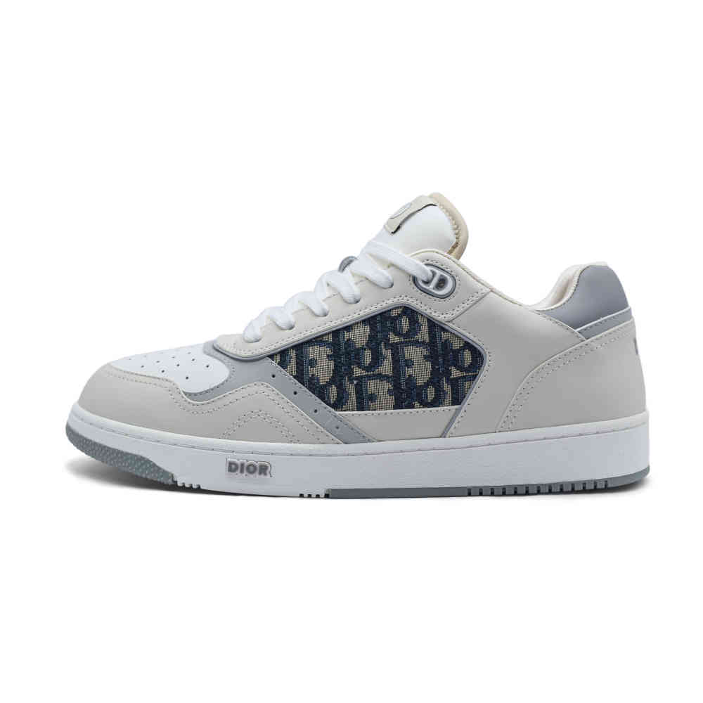 Beige/grey Dior White & Green Premium Low-top Sneaker