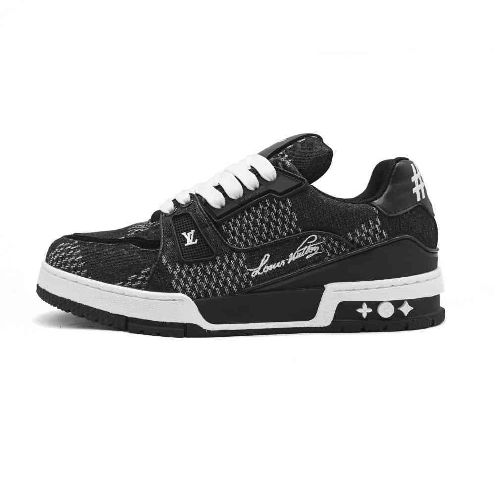 Louis Vuitton Black Premium Trainer Sneaker