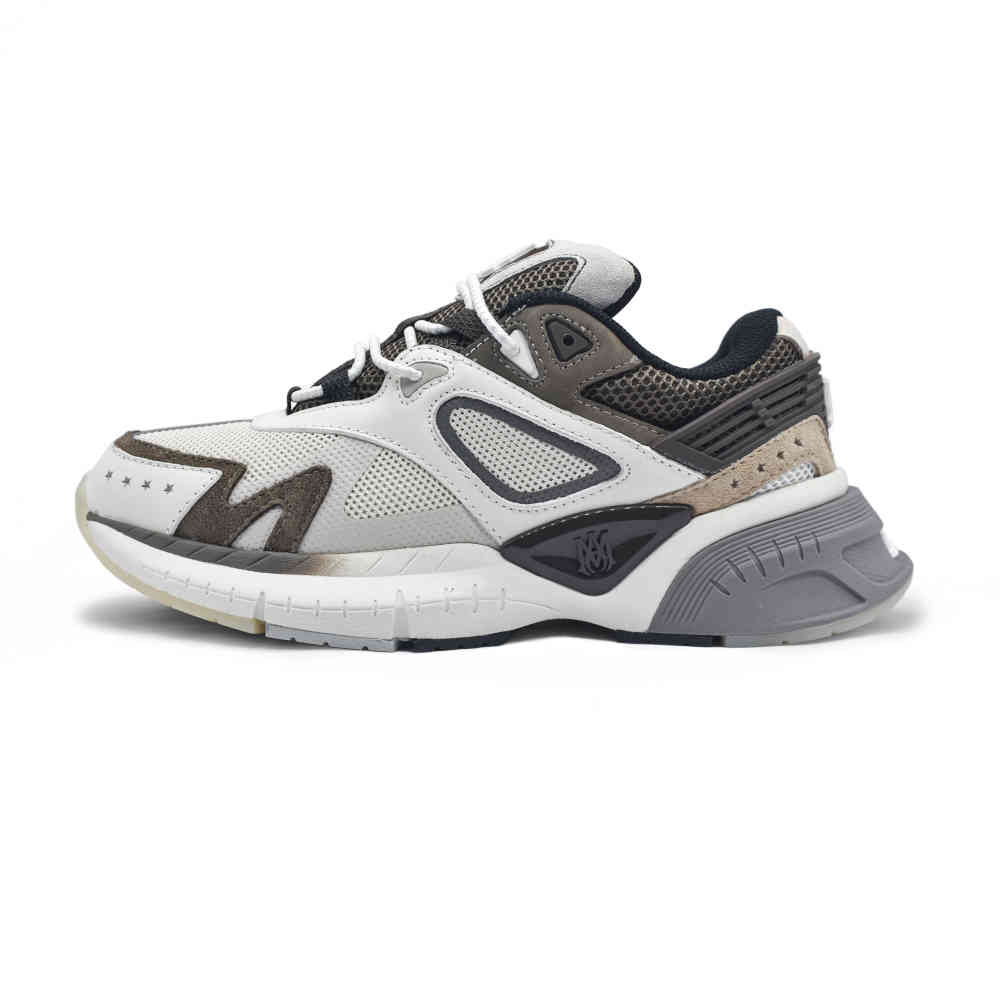 Amiri MA Runner Panelled Brown Sneakers