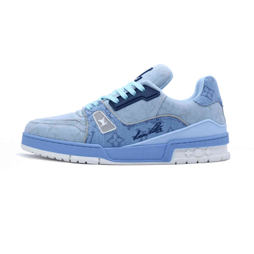 Louis Vuitton Blue Premium Quality Sneaker