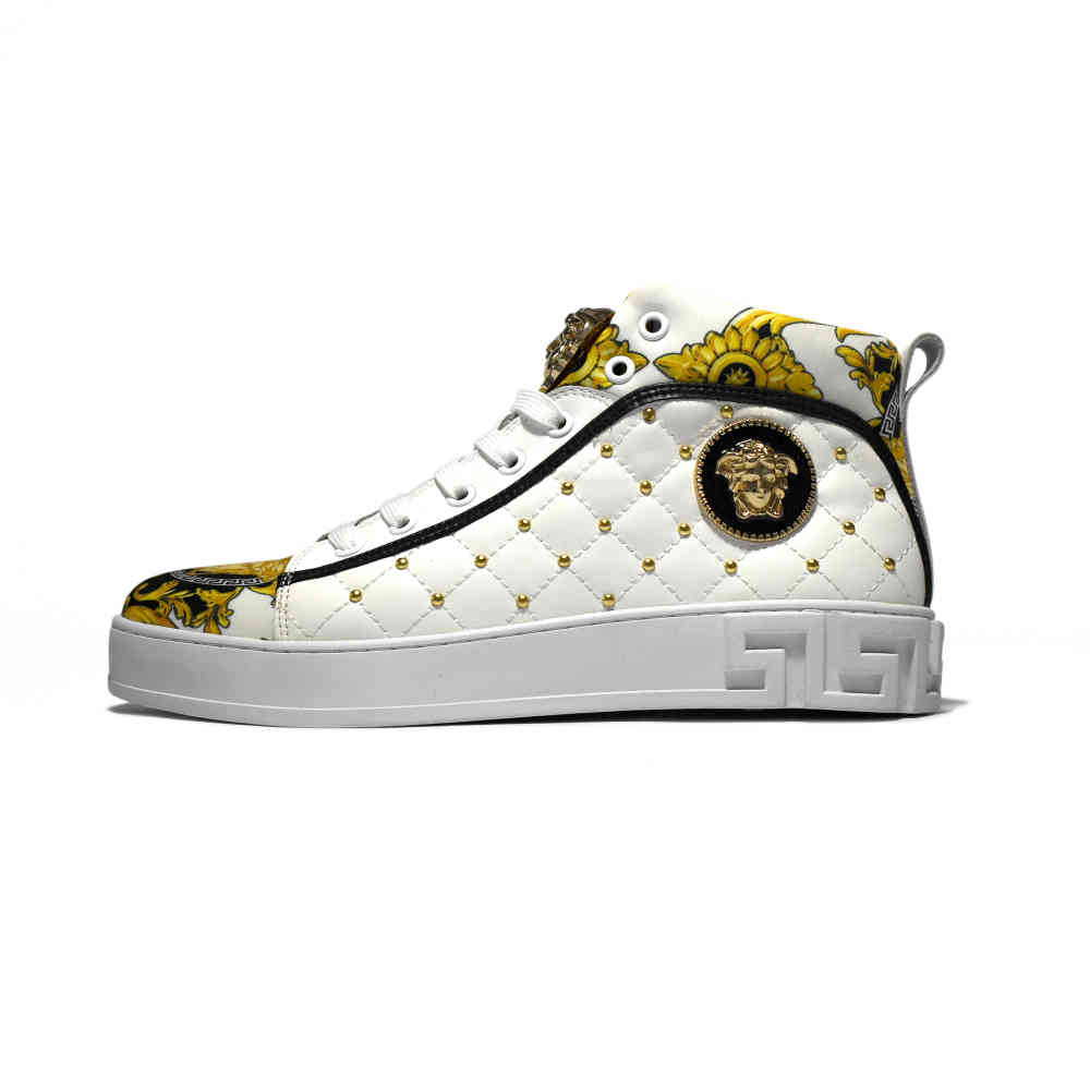 Versace White Premium Quality Sneakers