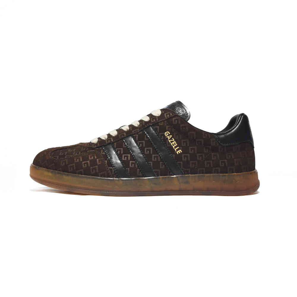 Dark Brown Gucci White Premium Quality Sneakers