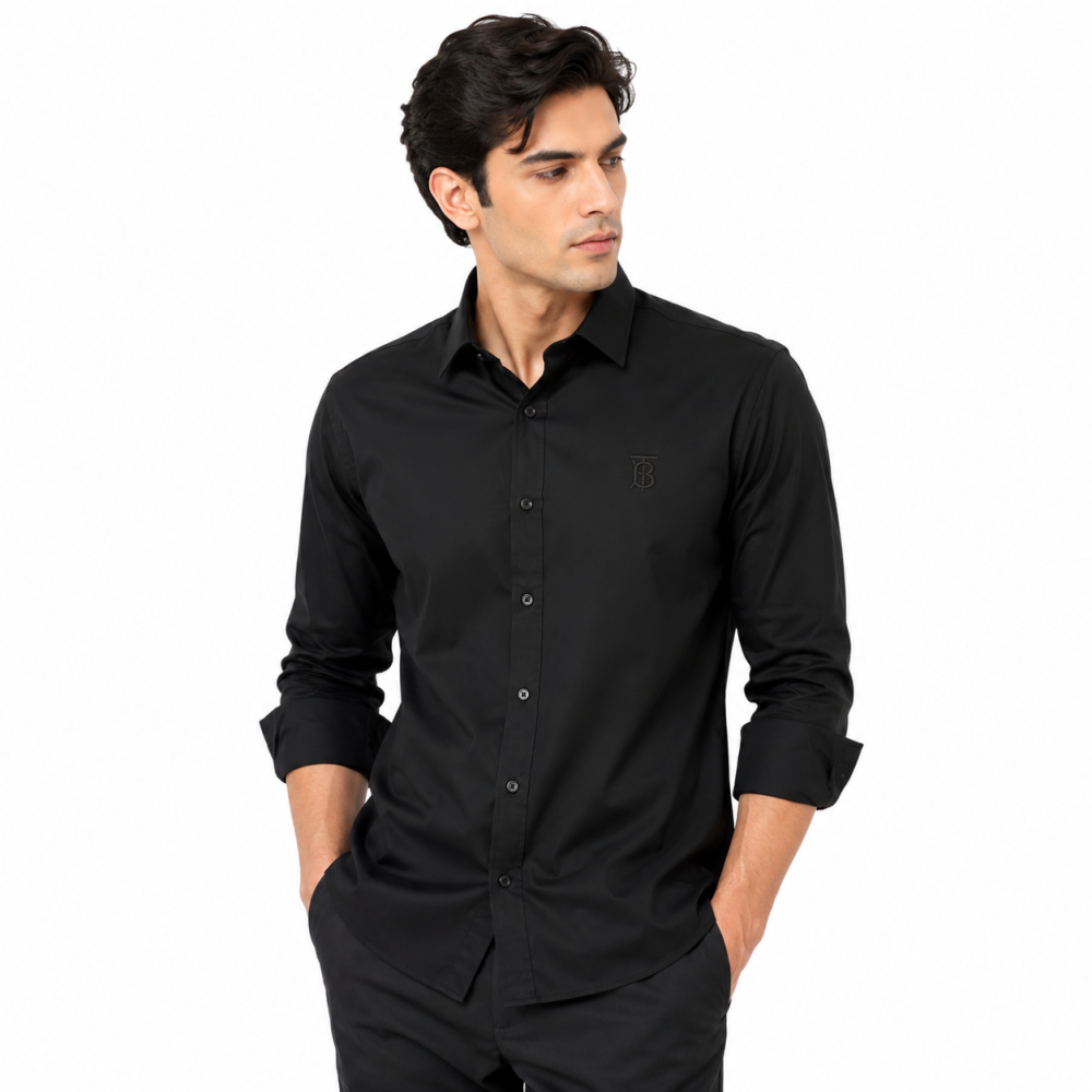 Burberry Black Premium Quality Shirt