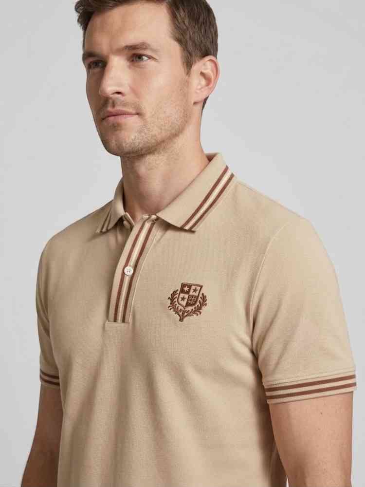 Brown Loro Piana Red Premium Quality T-Shirt