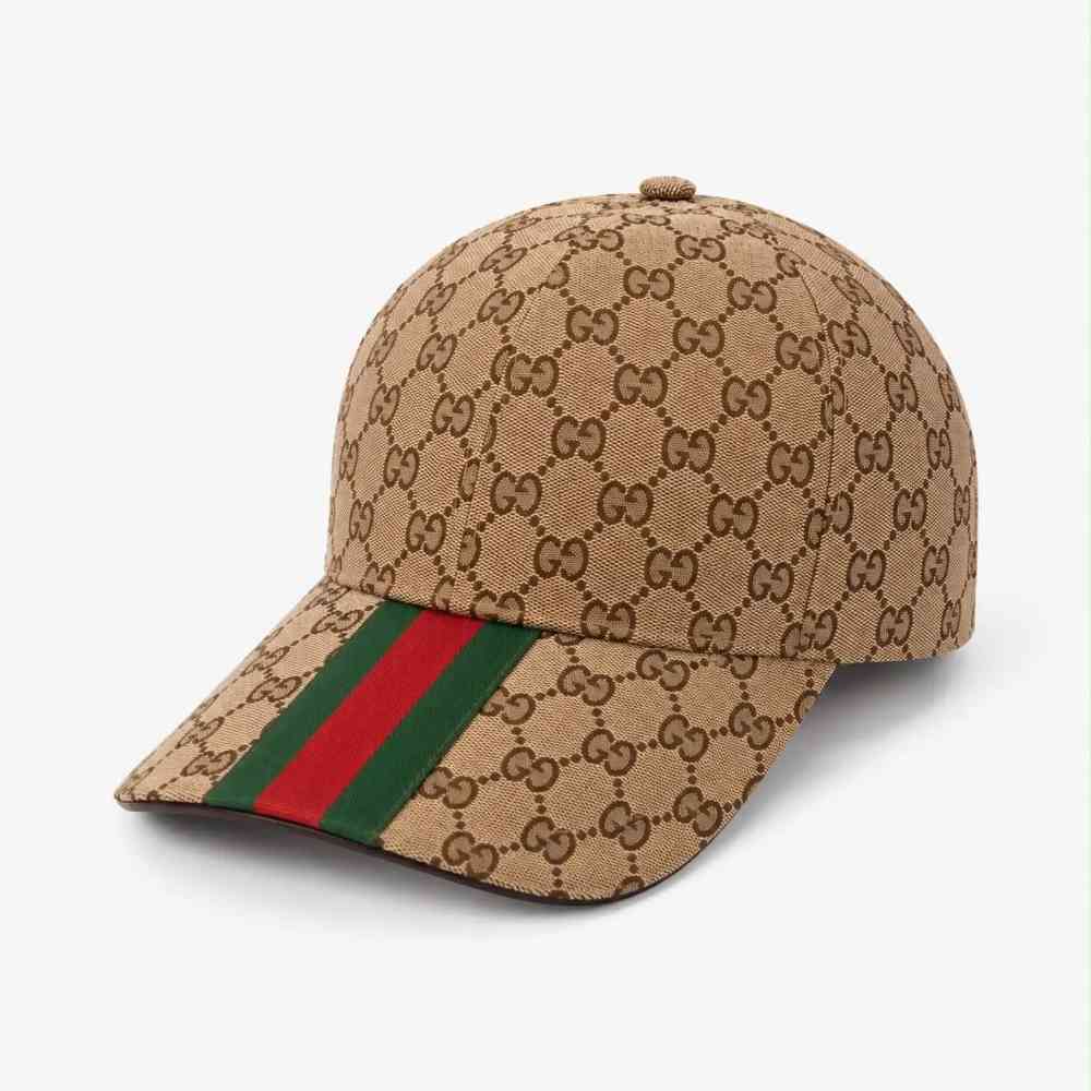 Brown Gucci Black Premium Quality Cap