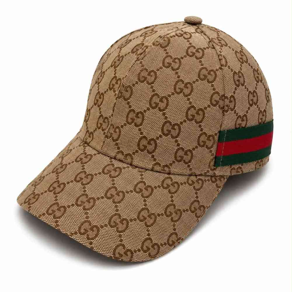 Brown Gucci Black Premium Quality Cap