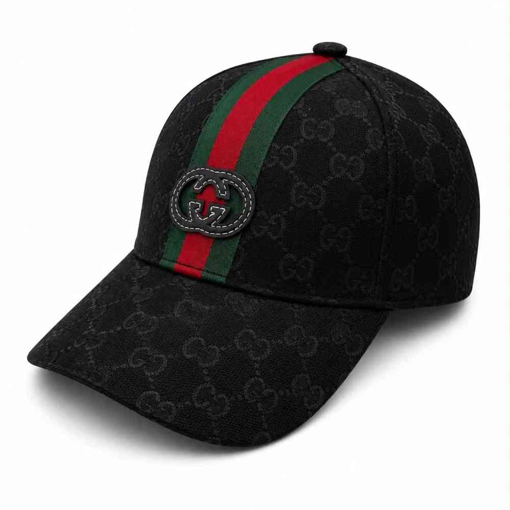 Black Gucci Brown Premium Quality Cap