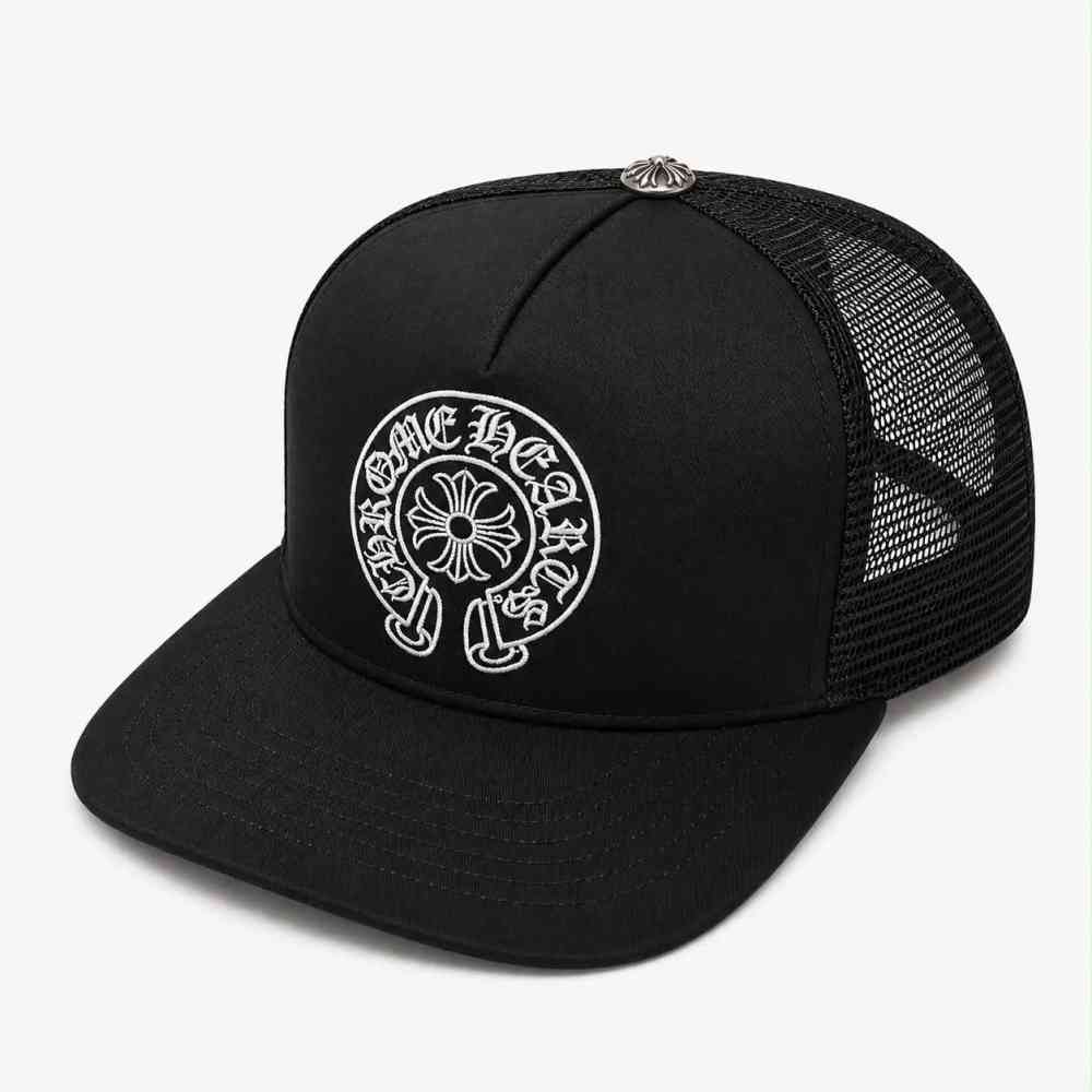 Chrome Hearts Cross Patch Black Baseball Cap