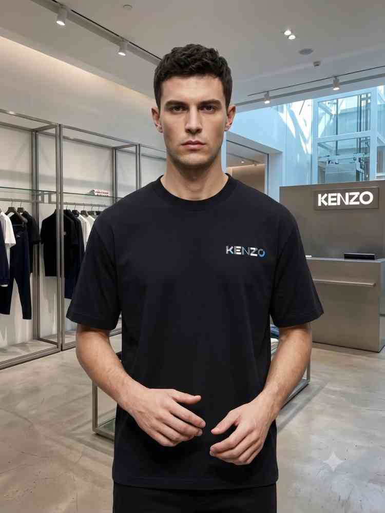 Kenzo Black Premium Quality Polo T-shirt