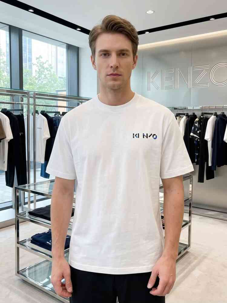 Kenzo White Premium Quality Polo T-shirt