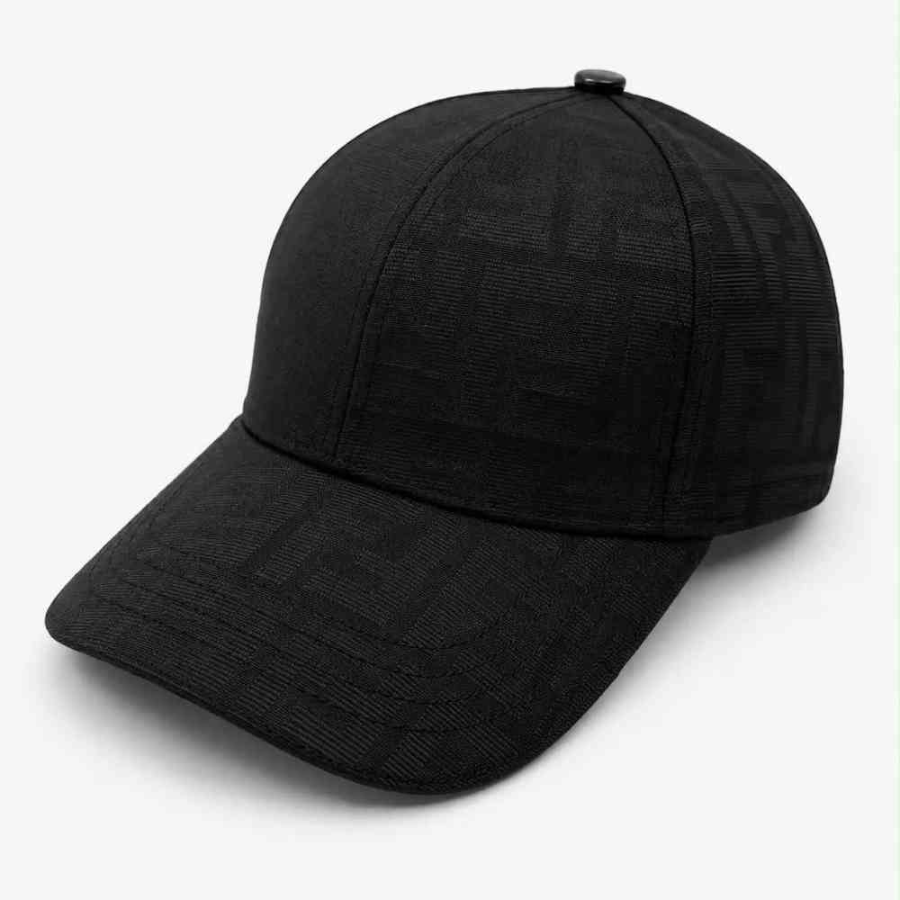 Fendi Roma "Bag Bugs" Black Baseball Cap