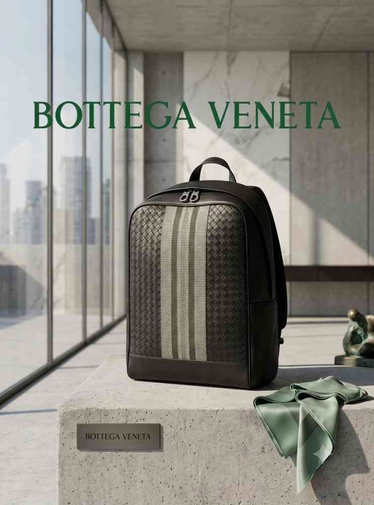 Bottega Veneta Charter Backpack in Signature Leather